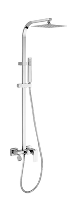 Dịch vụ OEM Tay cầm đơn 3 trong 1 Bộ dụng cụ cột vòi hoa sen Đầu chậu vệ sinh cho phòng tắm