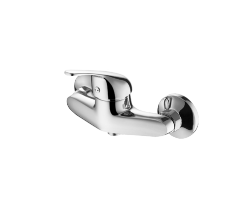 Máy trộn vòi hoa sen đòn bẩy đơn 1/2 inch không có vòi hoa sen Kết thúc bằng Chrome