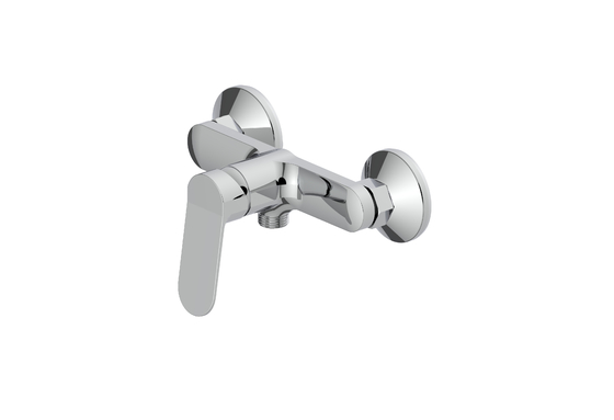 Máy phun nước tắm máy trộn vòi một đòn bẩy tường gắn phòng tắm 1/2 vòi tắm ổ cắm đáy