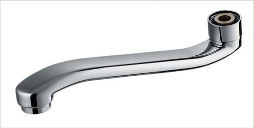 Bộ phận phụ tùng vòi phòng tắm bằng đồng thau mạ Chrome Vòi vòi có thể xoay được