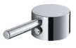 Vòi rửa chén mạ Chrome đánh bóng Xử lý Hợp kim kẽm thay thế
