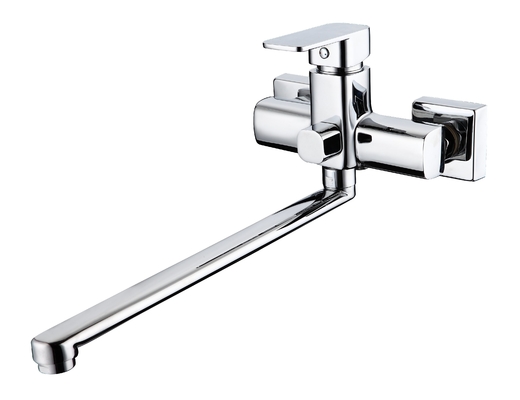 Hộp mực 35mm Vòi trộn bồn tắm tiếp cận dài 1 tay cầm OEM Có sẵn
