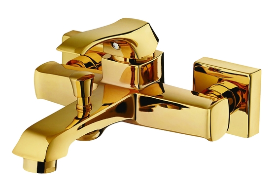 Xử lý kẽm một lỗ đơn bằng đồng thau Bồn tắm vòi trộn Trung tâm xử lý Vị trí