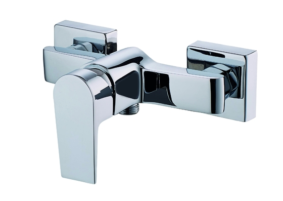 Phòng tắm nhỏ giọt Bằng chứng tối giản Máy trộn vòi sen Vòi Treo tường Chrome Kết thúc