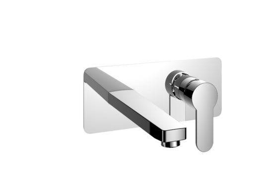 Vòi trộn có vòi dài gắn tường Vòi dài 240mm Vòi tắm một tay cầm