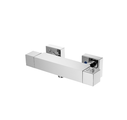 Phòng tắm bằng đồng thau thông minh Vòi nước nóng lạnh 266mm