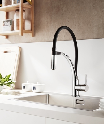 Giá đỡ cong Vòi bếp từ kéo xuống