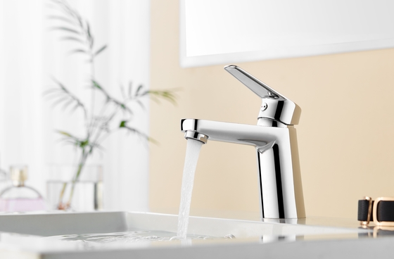 Phòng tắm Chậu rửa Vòi Máy trộn vòi Nước nóng lạnh 3/8 inch