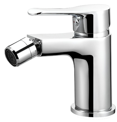 Máy trộn bồn rửa vệ sinh có đòn bẩy cao 122mm Phun một vòi với khớp nối cao Vòi phun