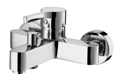 Hộp mực gốm 40mm Máy pha nước nóng lạnh Vòi hai tay cầm đơn có vòi