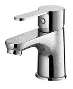 Vòi rửa một đòn bẩy Vòi hộp gốm chrome Vòi phòng tắm