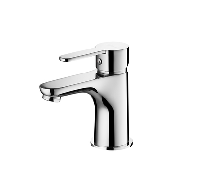 Vòi rửa bằng đồng thau Nước nóng và lạnh Vòi một tay cầm lắp đặt hai lỗ