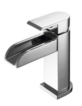Vòi phòng tắm Chrome có chiều cao vòi 83 Mm với phụ kiện phòng tắm thanh kéo
