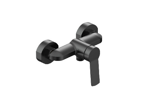Vòi trộn đòn bẩy đơn mạ Chrome cho vòi hoa sen treo tường Ổ cắm 1/2 inch