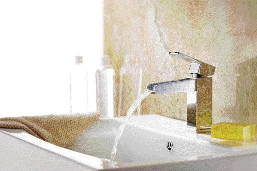 Vòi thác nước bằng đồng thau đơn đòn bẩy cho phòng tắm