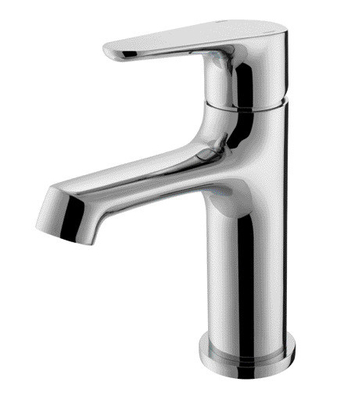 Máy trộn lưu vực phòng tắm đòn bẩy đơn Vòi vòi nóng và lạnh với hộp gốm