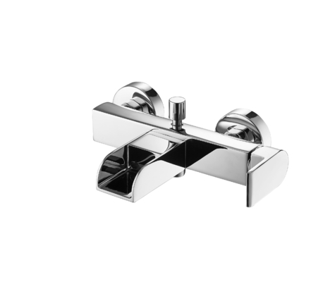 Vòi bồn tắm Vòi thác nước Vòi trộn bồn tắm Vòi vòi hoa sen bằng đồng Vòi Chrome LED