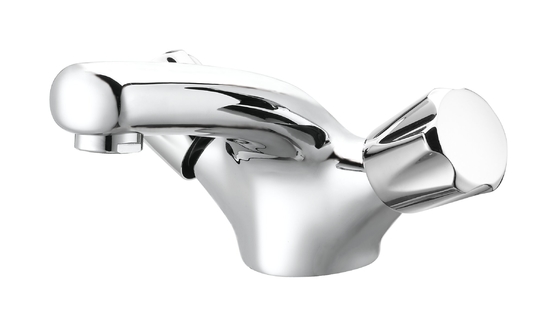2 đòn bẩy bồn tắm bồn tắm máy trộn vòi Chrome Hot And Cold Faucet Solid Brass Valve