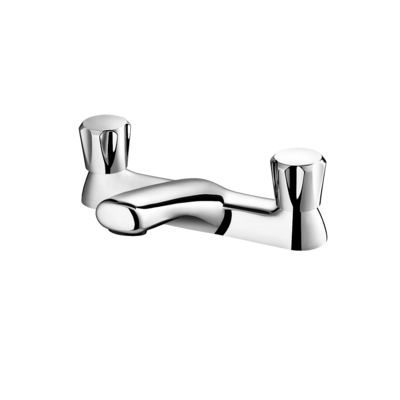 Vòi bồn tắm Bộ trộn Phòng tắm Phụ Bồn tắm Vòi Monobloc Đòn bẩy kép Vòi bằng đồng thau Chrome