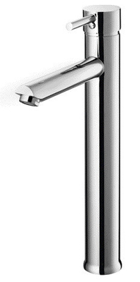 Chrome Phòng tắm Lưu vực Máy trộn Bồn rửa Vòi Tall Counter Top Single Lever Single Hole