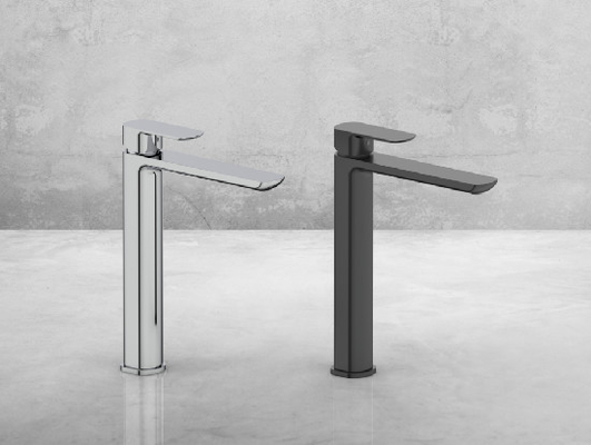 Thác nước bằng đồng hiện đại cao tầng bồn phun nước nóng và lạnh điều chỉnh cho phòng tắm