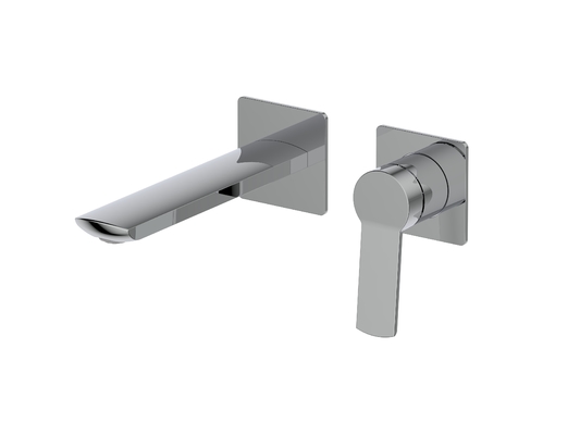 Máy trộn cần gạt đơn 2 lỗ Tap Flush Mounted For Wash Bowls