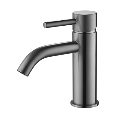 Ceramic Valve Core Deck Mounted Mixer Faucet 0460 Máy bếp nước nóng lạnh với tay cầm đồng xi